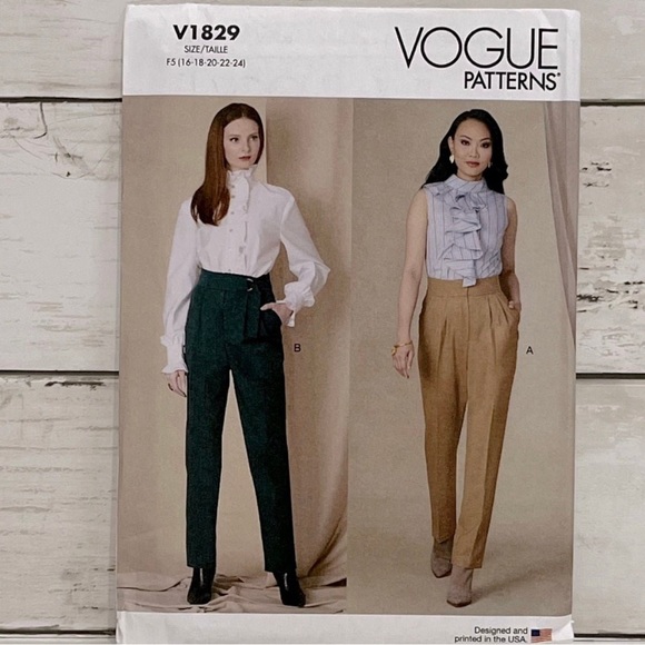 ⭐️5 For $25⭐️ Vogue Patterns V1829 Sewing Patterns PLUS SIZE UNCUT - Picture 1 of 3